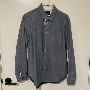 Men’s Rag & Bone Blue Button Down Shirt